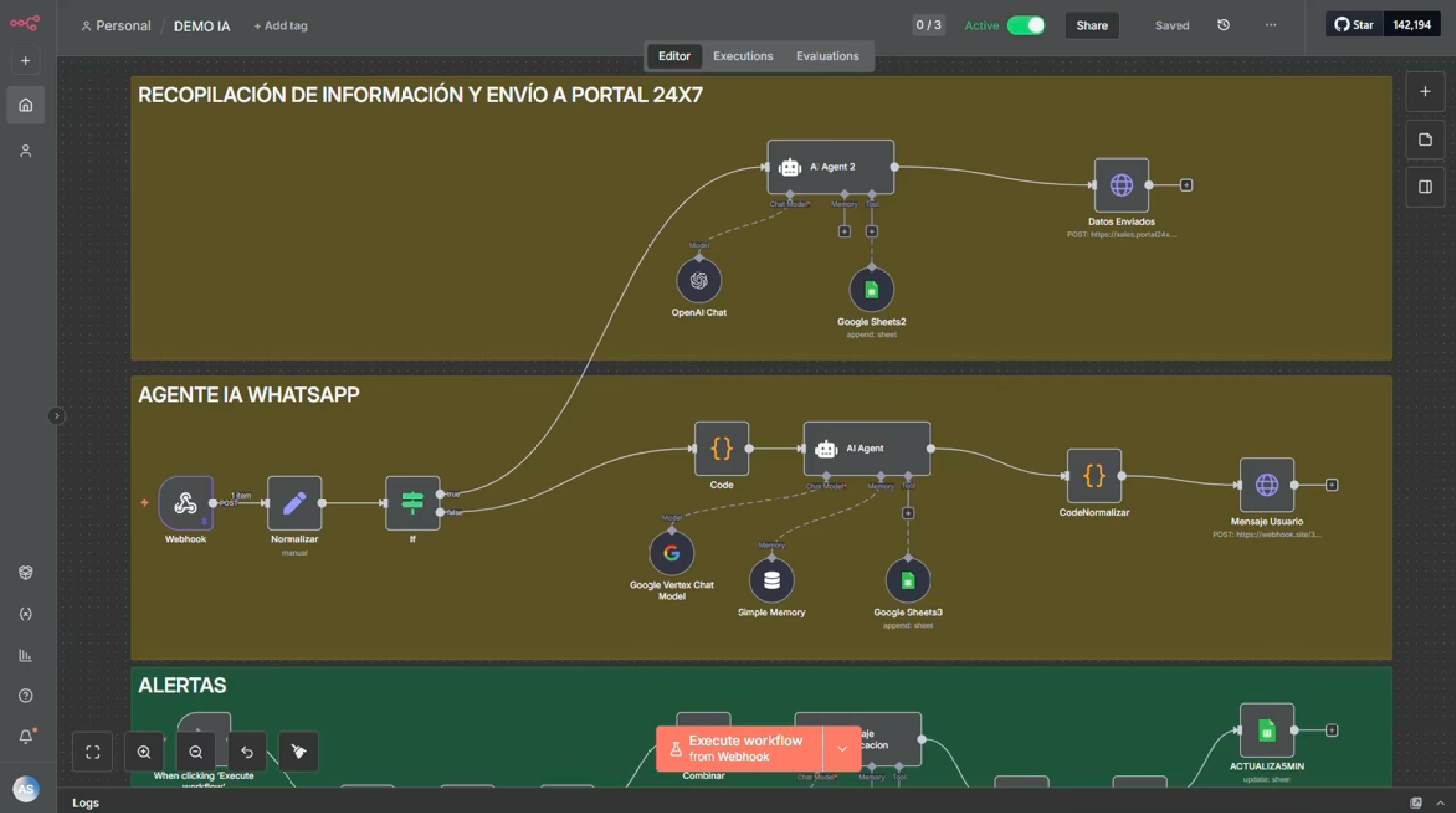 Flujo de Inteligencia Artificial